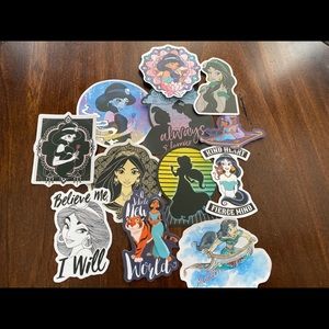 Disney Princess Jasmine Stickers